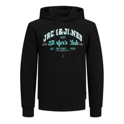 Sweatshirt à capuche 2 col avec logo Jack & Jones