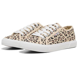 Chaussures De Sport Pour Femmes En Coton Crème/ Léopard