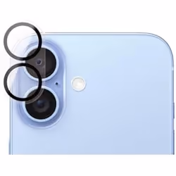 PanzerGlass PG PP Lens Protect iPhone 16 6.1/6.7Inch, Apple, Apple - iPhone 16, Apple - iPhone 16 Plus, Application à sec, Ré ...