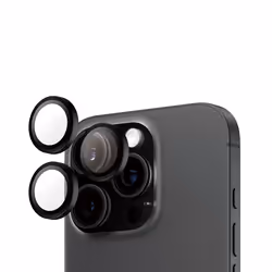 PanzerGlass PG Hoops Black iPhone 16 6.1/6.7Inch, Apple, Apple - iPhone 16 Pro, Apple - iPhone 16 Pro Max, Application à sec, ...