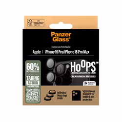 PanzerGlass PG Hoops Black iPhone 16 6.1/6.7Inch Protection d'écran transparent Apple 1 pièce(s)