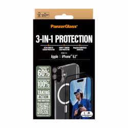 PanzerGlass PG 3-in-1 Bundle iPhone 16 6.1Inch