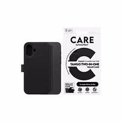 PanzerGlass CARE by PG Tango 2in1 wall iPhone16 6.7, Housse, Apple, Apple - iPhone 2024 6.7'', Transparent