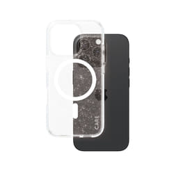 PanzerGlass CARE by ® Flagship Case Urban Combat Star Lit w. White MagSafe iPhone 16 Pro coque de protection pour téléphones portables Housse Transparent