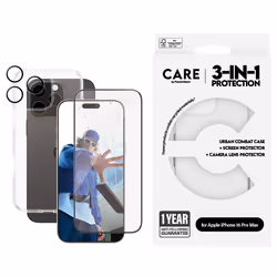 PanzerGlass CARE by PG3-in-1 Bundle iPhone16 6.9 Pro