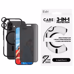 PanzerGlass CARE by PG3-in-1 Privacy iPhone16 6.1