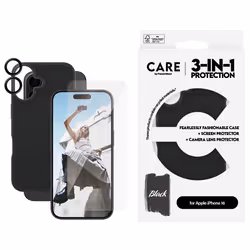 PanzerGlass CARE by PG 3-in-1 Bundle iPhone16 6.1