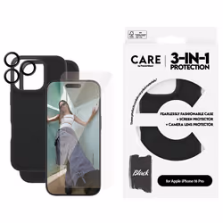 PanzerGlass CARE by PG3-in-1 Bundle iPhone16 6.3 Pro