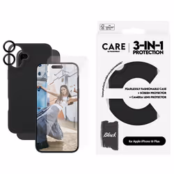 PanzerGlass CARE by PG 3-in-1 Bundle iPhone16 6.7