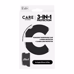 PanzerGlass CARE by PG 3-in-1 Bundle iPhone16 6.7