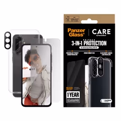 PanzerGlass CRRCHPUG38083 écran et protection arrière de téléphones portables Protection d'écran transparent Samsung 1 pièce(s)