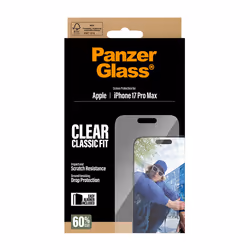PanzerGlass ® Screen Protector iPhone 17 Pro Max | Classic Fit w. EasyAligner Protection d'écran transparent Apple 1 pièce(s) - Vue supplémentaire 3