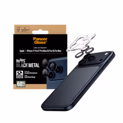 PanzerGlass ® Hoops® Black Camera Lens Protector iPhone 17 Pro | iPhone 17 Pro Max | iPhone 16 Pro | 16 Pro Max Protection d'écran transparent Apple 1 pièce(s) - Vue supplémentaire 5