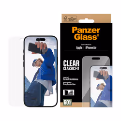 PanzerGlass ® Screen Protector iPhone Air | Classic Fit w. EasyAligner Protection d'écran transparent Apple 1 pièce(s) - Vue supplémentaire 2