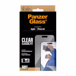 PanzerGlass ® Screen Protector iPhone Air | Classic Fit w. EasyAligner Protection d'écran transparent Apple 1 pièce(s) - Vue supplémentaire 3