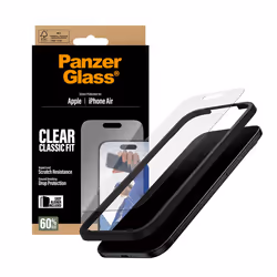 PanzerGlass ® Screen Protector iPhone Air | Classic Fit w. EasyAligner Protection d'écran transparent Apple 1 pièce(s) - Vue supplémentaire 5