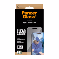 PanzerGlass ® Screen Protector iPhone 17 Pro | Classic Fit w. EasyAligner Protection d'écran transparent Apple 1 pièce(s) - Vue supplémentaire 3