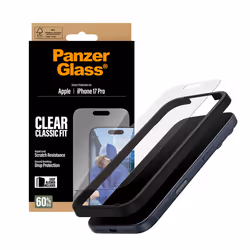 PanzerGlass ® Screen Protector iPhone 17 Pro | Classic Fit w. EasyAligner Protection d'écran transparent Apple 1 pièce(s) - Vue supplémentaire 5