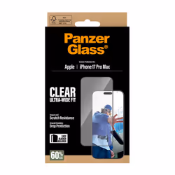 PanzerGlass ® Screen Protector iPhone 17 Pro Max | Ultra-Wide Fit w. EasyAligner Protection d'écran transparent Apple 1 pièce(s) - Vue supplémentaire 3