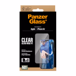 PanzerGlass ® Screen Protector iPhone Air | Ultra-Wide Fit w. EasyAligner Protection d'écran transparent Apple 1 pièce(s) - Vue supplémentaire 3