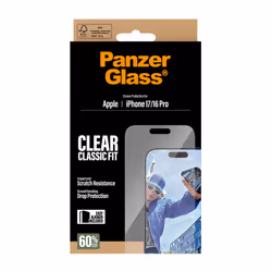 PanzerGlass ® Screen Protector iPhone 17 | iPhone 16 Pro | Classic Fit w. EasyAligner Protection d'écran transparent Apple 1 pièce(s) - Vue supplémentaire 3