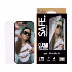 PanzerGlass SAFE. by ® Screen Protector iPhone 17 Pro Max | Ultra-Wide Fit w. EasyAligner Protection d'écran transparent Apple 1 pièce(s) - Vue supplémentaire 2