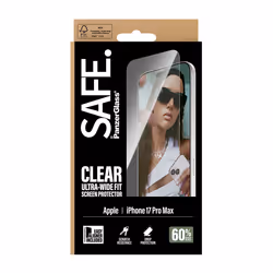 PanzerGlass SAFE. by ® Screen Protector iPhone 17 Pro Max | Ultra-Wide Fit w. EasyAligner Protection d'écran transparent Apple 1 pièce(s) - Vue supplémentaire 3