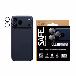 PanzerGlass SAFE. by ® Camera Lens Protector Transparent iPhone 17 Pro | iPhone 17 Pro Max | iPhone 16 Pro | 16 Pro Max Protection d'écran transparent Apple 1 pièce(s) - Vue supplémentaire 2