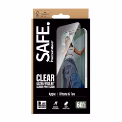PanzerGlass SAFE. by ® Screen Protector iPhone 17 Pro | Ultra-Wide Fit w. EasyAligner Protection d'écran transparent Apple 1 pièce(s) - Vue supplémentaire 3