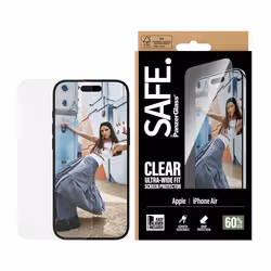 PanzerGlass SAFE. by ® Screen Protector iPhone Air | Ultra-Wide Fit w. EasyAligner Protection d'écran transparent Apple 1 pièce(s) - Vue supplémentaire 2