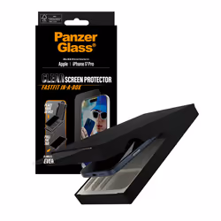 PanzerGlass ® Screen Protector w. Black Frame iPhone 17 Pro | Ultra-Wide Fit w. FASTFIT IN-A-BOX Protection d'écran transparent Apple 1 pièce(s) - Vue supplémentaire 5
