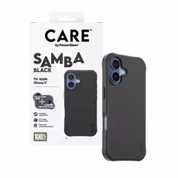 PanzerGlass CARE™ by ® Samba Case Black w. MagSafe iPhone 17 coque de protection pour téléphones portables Housse Noir - Vue supplémentaire 5