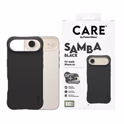 PanzerGlass CARE by ® Fashionable Case Samba Black w. MagSafe iPhone Air coque de protection pour téléphones portables Housse Noir - Vue supplémentaire 2