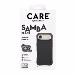 PanzerGlass CARE by ® Fashionable Case Samba Black w. MagSafe iPhone Air coque de protection pour téléphones portables Housse Noir - Vue supplémentaire 3