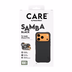 PanzerGlass CARE™ by ® Samba Case Black w. MagSafe iPhone 17 Pro coque de protection pour téléphones portables Housse Noir - Vue supplémentaire 3