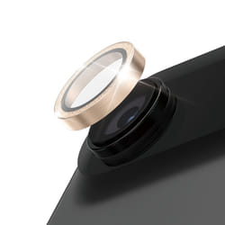 PanzerGlass ® Hoops® Glitter Gold Camera Lens Protector iPhone Air Protection d'écran transparent Apple 1 pièce(s)