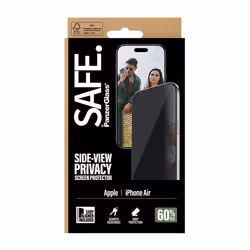 PanzerGlass SAFE. by ® Privacy Screen Protector iPhone Air | Ultra-Wide Fit w. EasyAligner Protection d'écran transparent Apple 1 pièce(s) - Vue supplémentaire 3