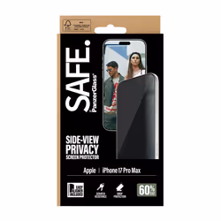 PanzerGlass SAFE. by ® Privacy Screen Protector iPhone 17 Pro Max | Ultra-Wide Fit w. EasyAligner Protection d'écran transparent Apple 1 pièce(s) - Vue supplémentaire 3