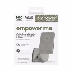 PanzerGlass empower by ® empower Bank w. Spin Stand | 5000mAh | Titanium Protection d'écran transparent Apple 1 pièce(s) - Vue supplémentaire 3