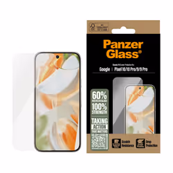 PanzerGlass ® Screen Protector Google Pixel 10 | 10 Pro | 9 | 9 Pro | Classic Fit Protection d'écran transparent 1 pièce(s) - Vue supplémentaire 2