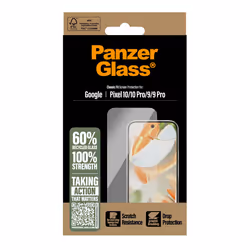 PanzerGlass ® Screen Protector Google Pixel 10 | 10 Pro | 9 | 9 Pro | Classic Fit Protection d'écran transparent 1 pièce(s) - Vue supplémentaire 3