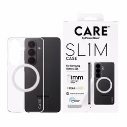 PanzerGlass CARE™ by ® SL1M Case Transparent w. Qi Samsung Galaxy S26 coque de protection pour téléphones portables 16 cm (6.3") Housse - Vue supplémentaire 2