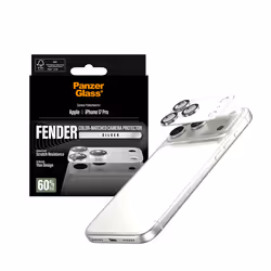 PanzerGlass ® Fender Camera Protector Silver iPhone 17 Pro Protection d'écran transparent Apple 1 pièce(s) - Vue supplémentaire 5
