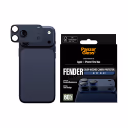 PanzerGlass ® Fender Camera Protector Deep Blue iPhone 17 Pro Max Protection d'écran transparent Apple 1 pièce(s) - Vue supplémentaire 2