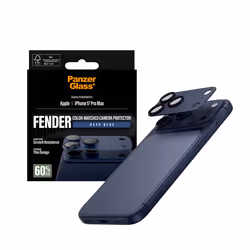 PanzerGlass ® Fender Camera Protector Deep Blue iPhone 17 Pro Max Protection d'écran transparent Apple 1 pièce(s) - Vue supplémentaire 5