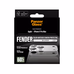 PanzerGlass ® Fender Camera Protector Silver iPhone 17 Pro Max Protection d'écran transparent Apple 1 pièce(s) - Vue supplémentaire 3