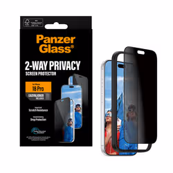 PanzerGlass ® 2-Way Privacy Screen Protector iPhone 2026 Pro | Ultra-Wide Fit w. EasyAligner Protection d'écran transparent 1 pièce(s) - Vue supplémentaire 6