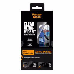 PanzerGlass ® Screen Protector iPhone 2026 Pro Max | 17 Pro Max | Ultra-Wide Fit w. FASTFIT IN-A-BOX Protection d'écran transparent 1 pièce(s) - Vue supplémentaire 3