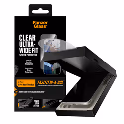 PanzerGlass ® Screen Protector iPhone 2026 Pro Max | 17 Pro Max | Ultra-Wide Fit w. FASTFIT IN-A-BOX Protection d'écran transparent 1 pièce(s) - Vue supplémentaire 5