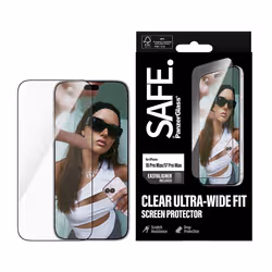 PanzerGlass SAFE. by ® Screen Protector iPhone 2026 Pro Max | 17 Pro Max | Ultra-Wide Fit m. EasyAligner Protection d'écran transparent 1 pièce(s) - Vue supplémentaire 2